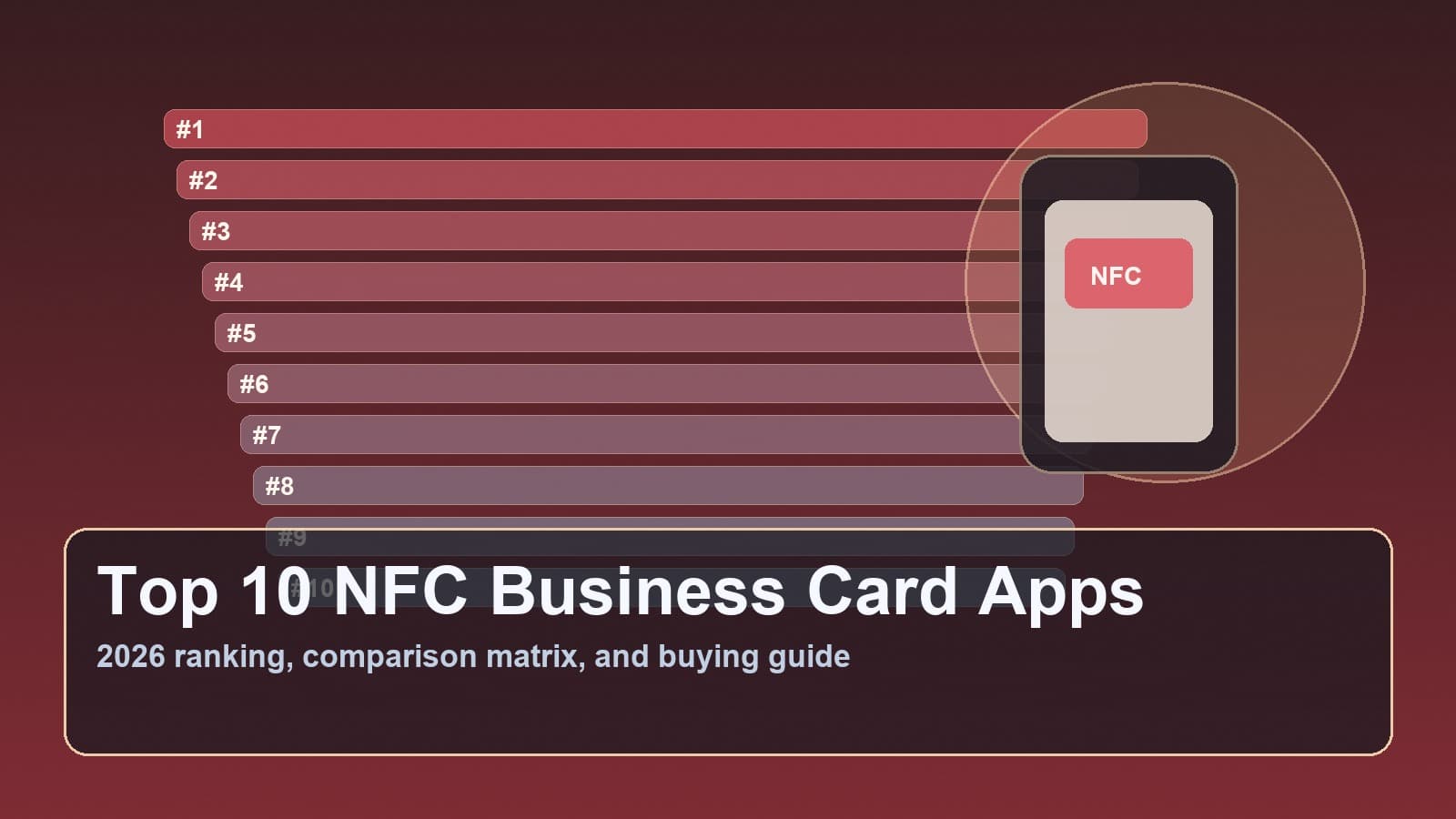 Top Digital Business Card Platforms in 2026: Data & Comparison